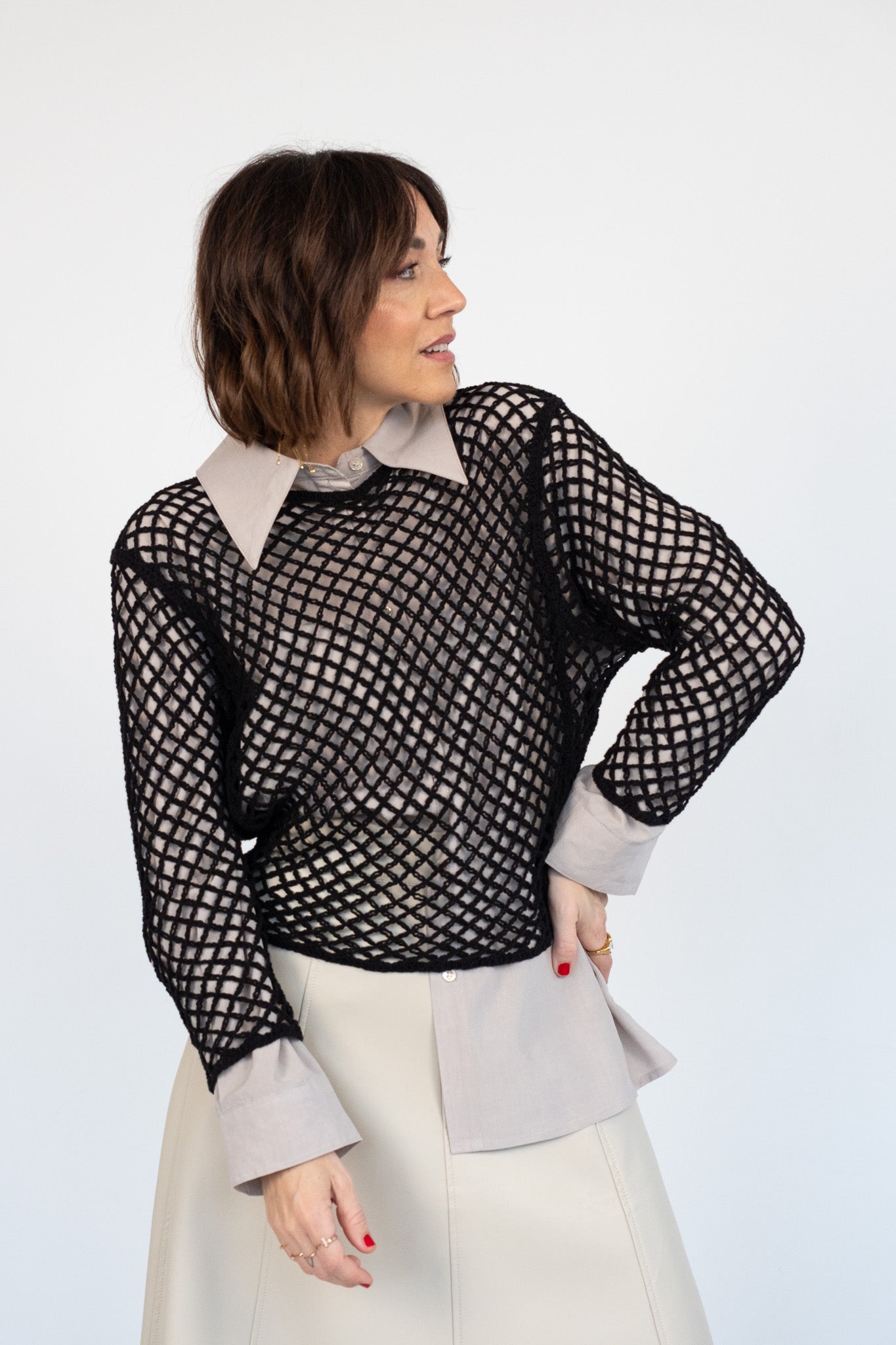 Maglia Crochet