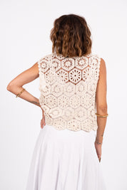 Gilet Macramè