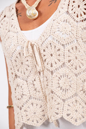 Gilet Macramè