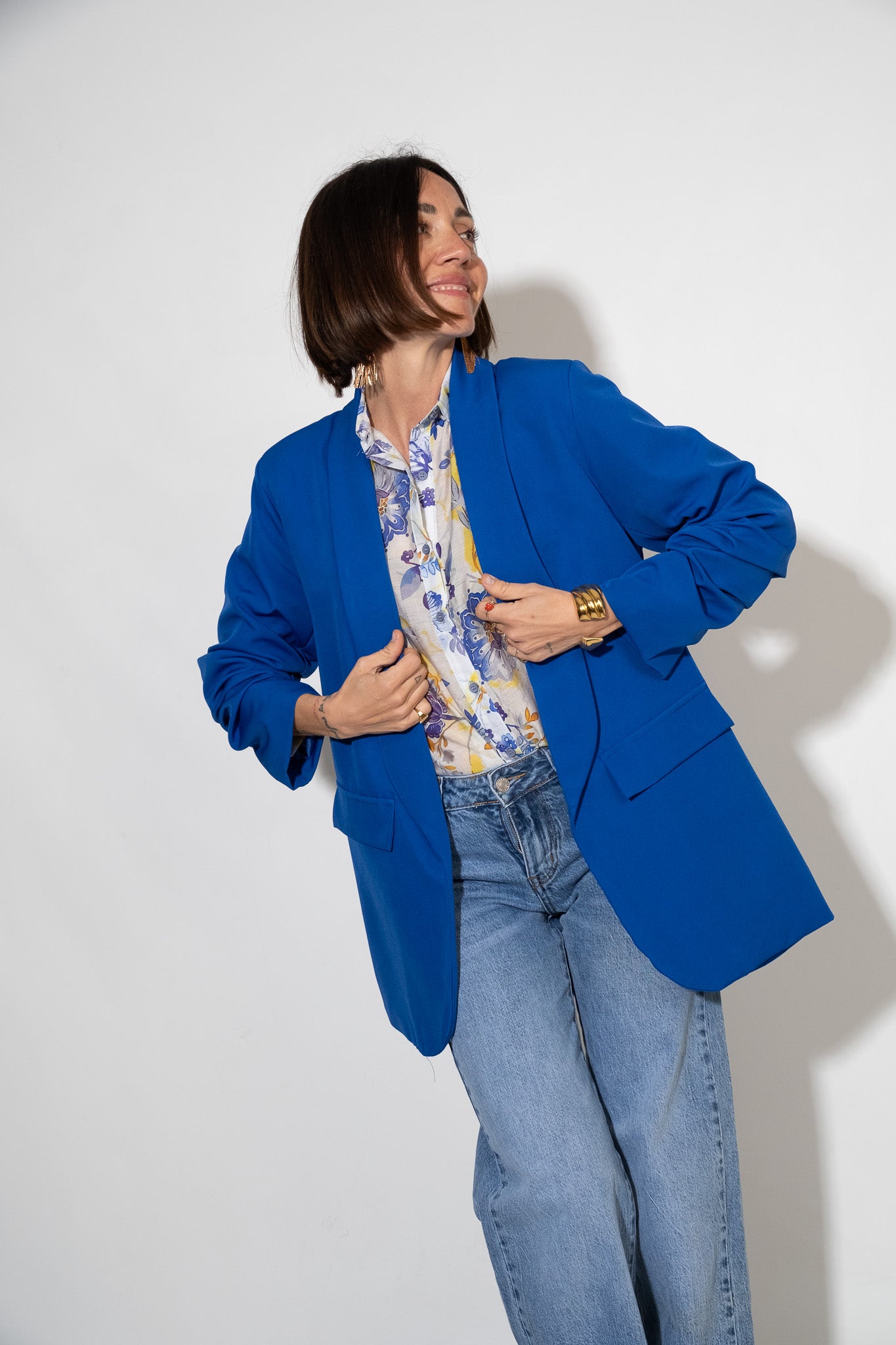 Blazer over
