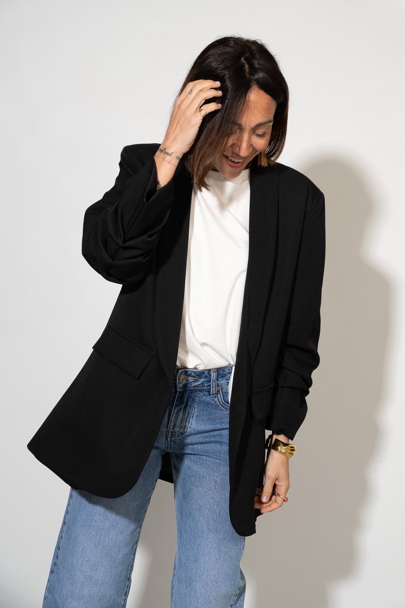 Blazer over