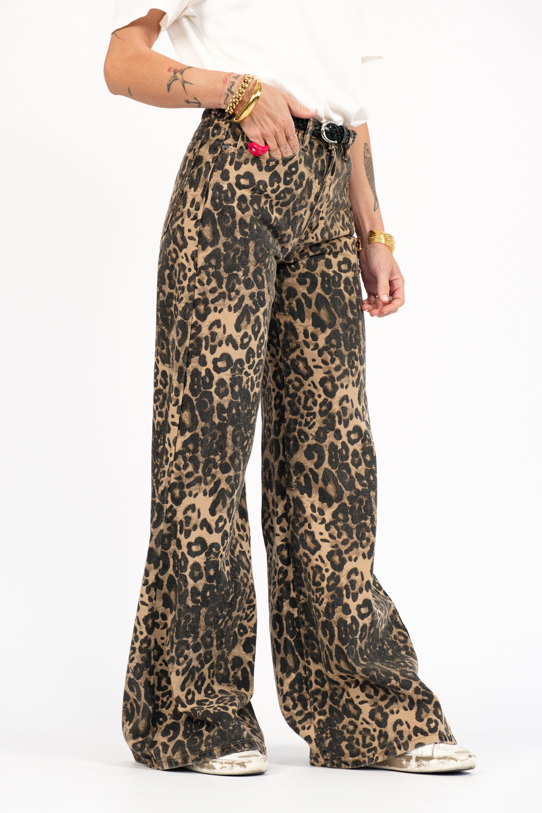 Jeans Leopard