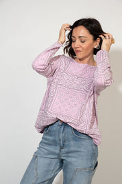 T-shirt over taglio laser bandita