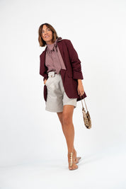 Blusa Plum