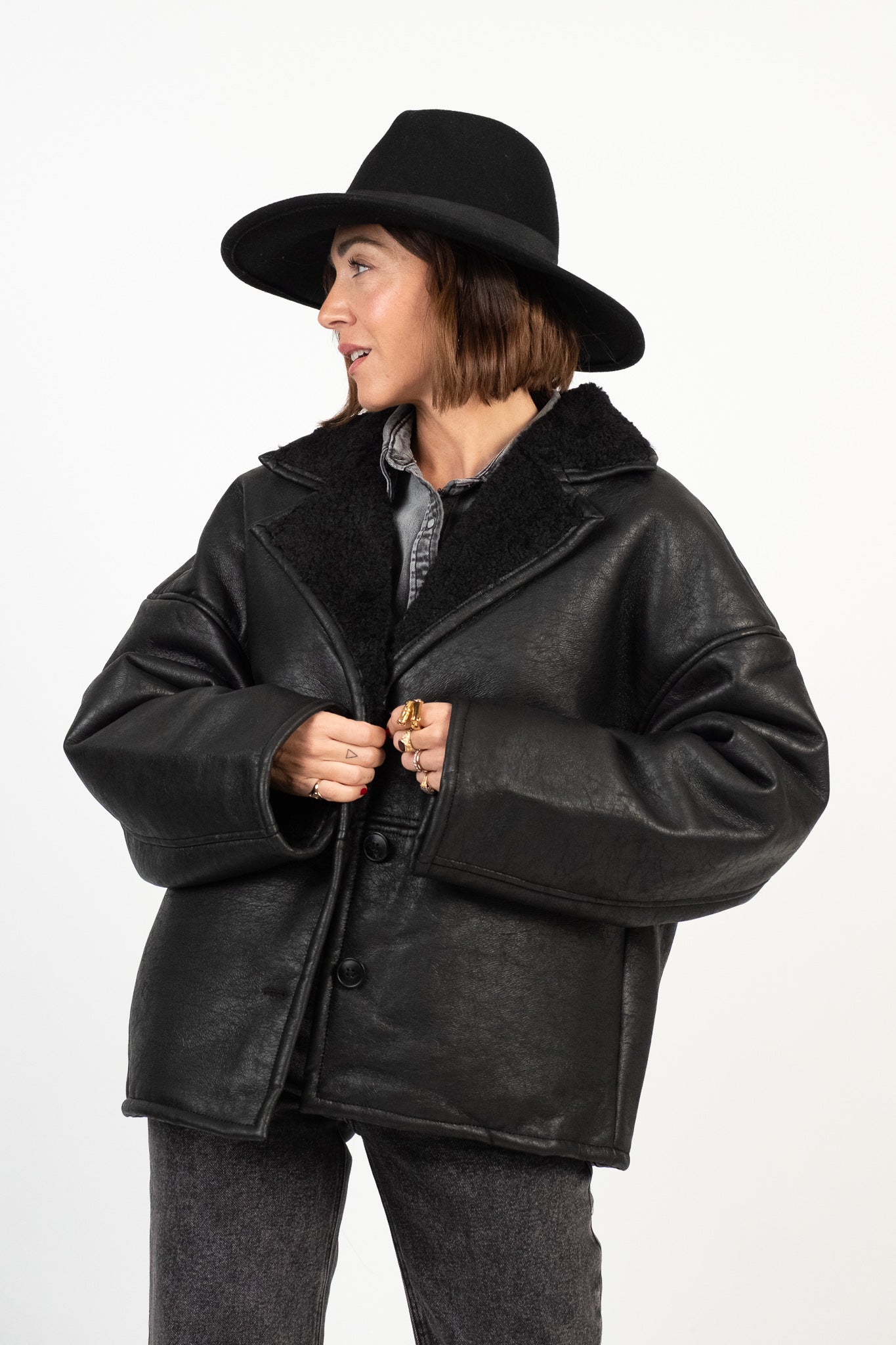 Cappotto Shearling