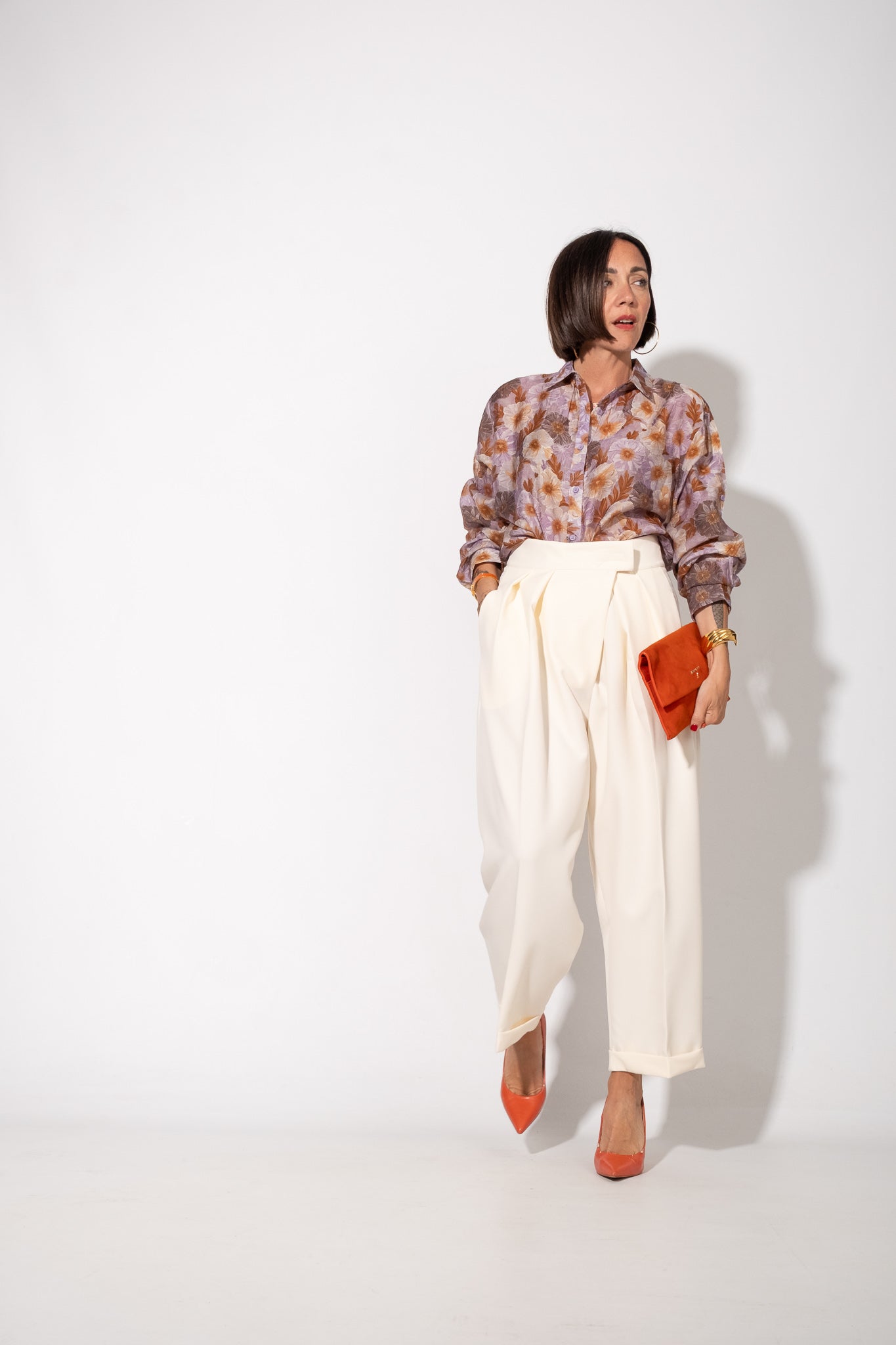 Camicia Orchidea