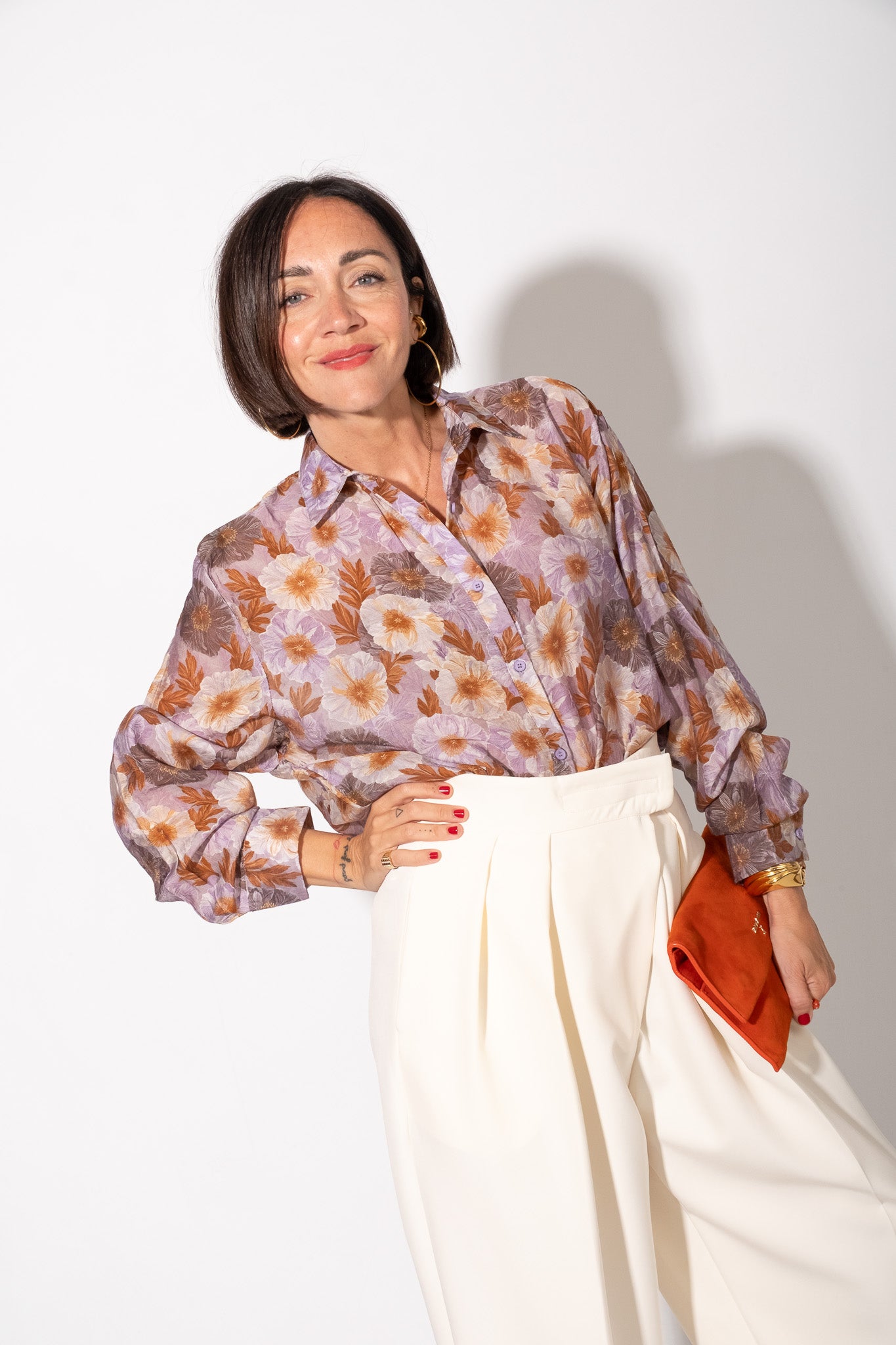 Camicia Orchidea
