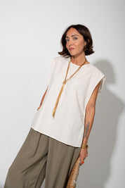 Blusa Fiordilatte