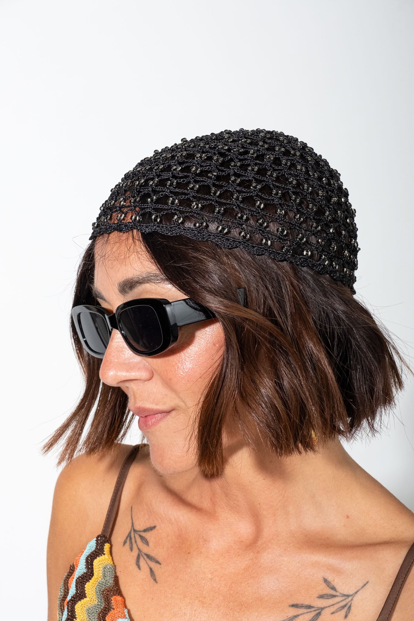 Cuffia Crochet