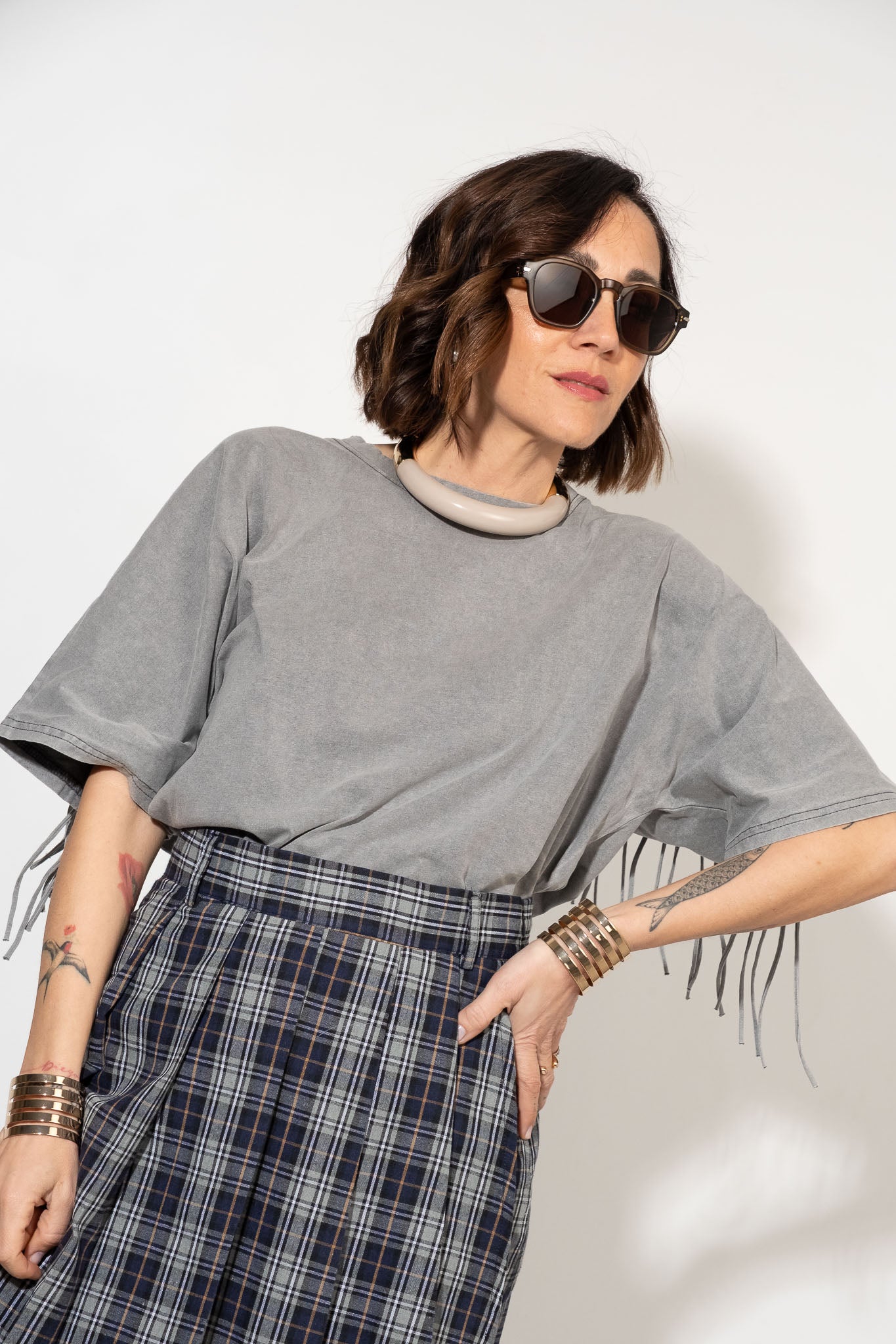 T-shirt Bangs
