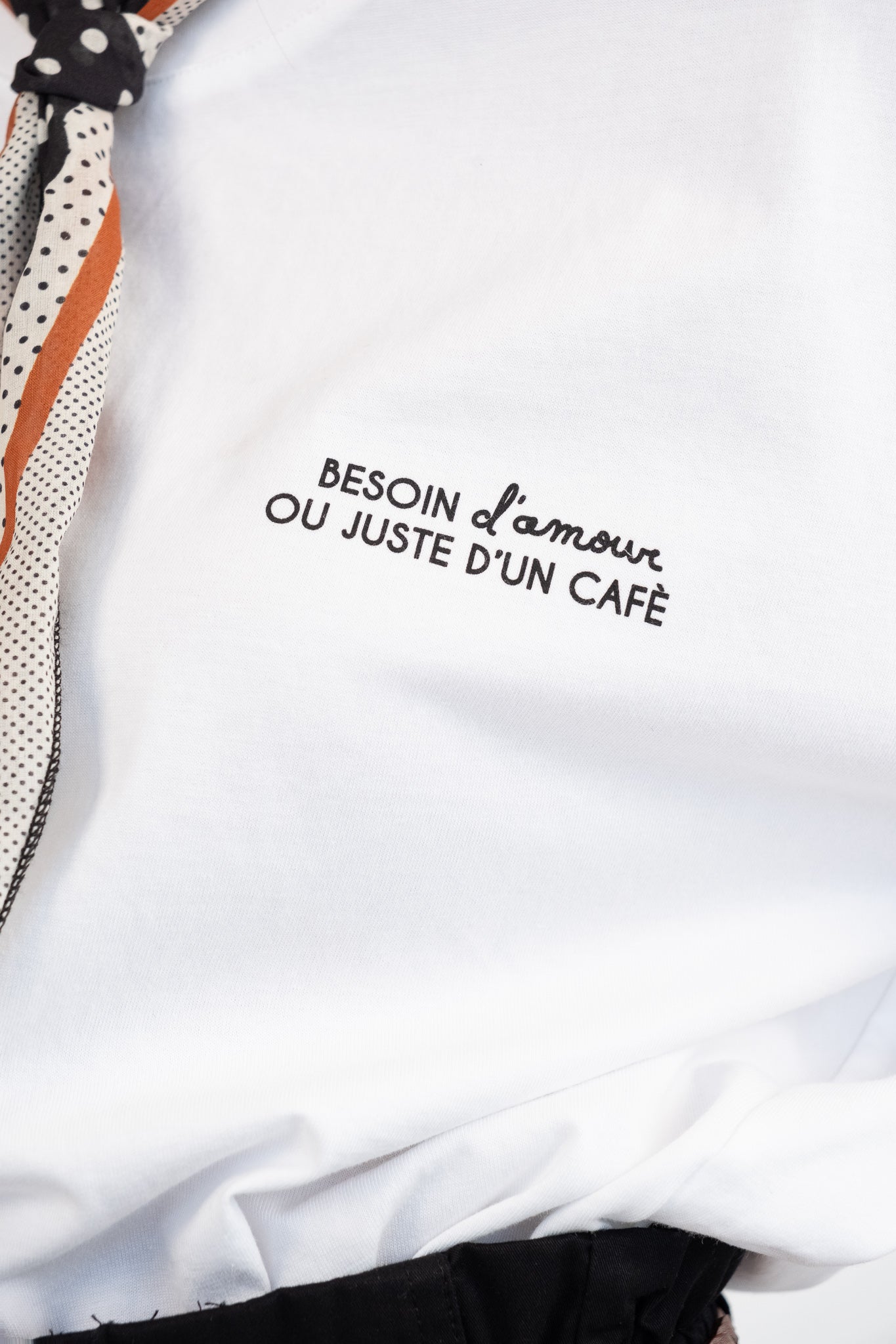 T-shirt Besoin d'amour