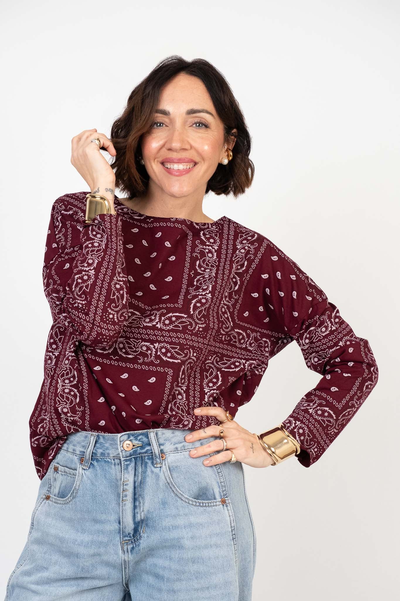 T-shirt over taglio laser bandita