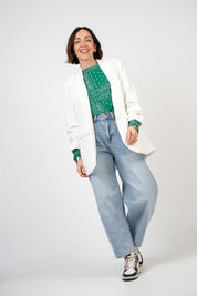 T-shirt over taglio laser bandita