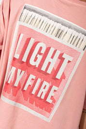 T-shirt Light my fire