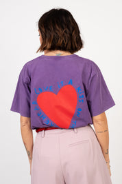 T-shirt Love is a kiss