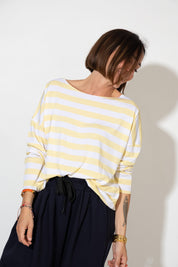 T-shirt over taglio laser Maxi riga
