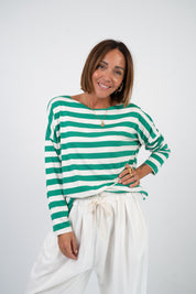 T-shirt over taglio laser Maxi riga