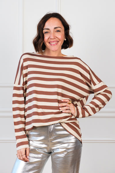 T-shirt over taglio laser Maxi riga