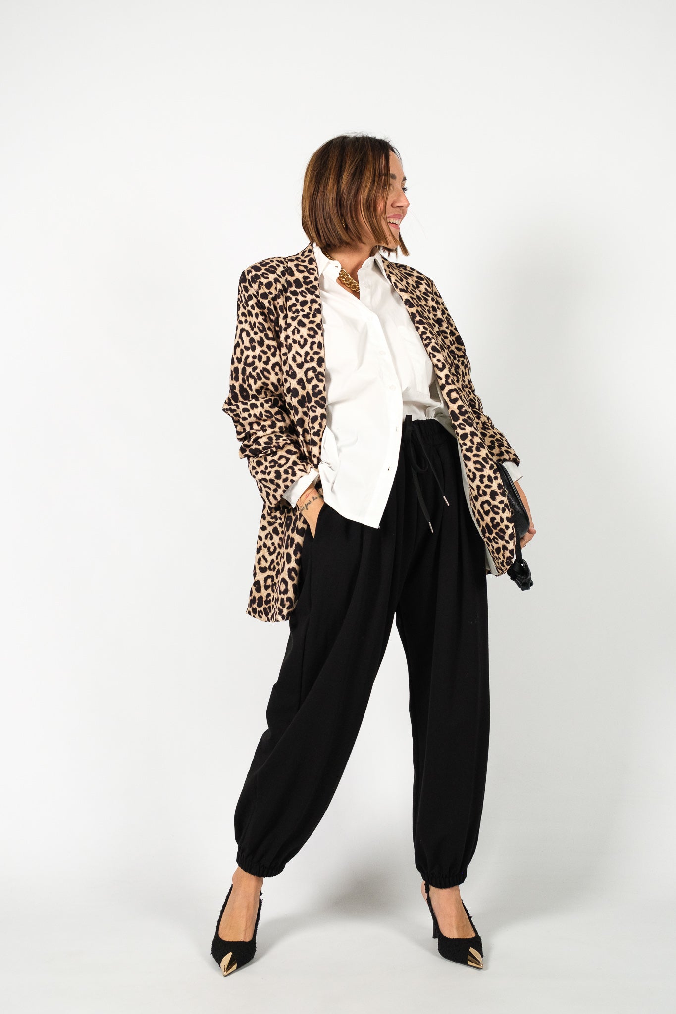 Blazer Over Animalier