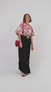 Blusa Ortensia
