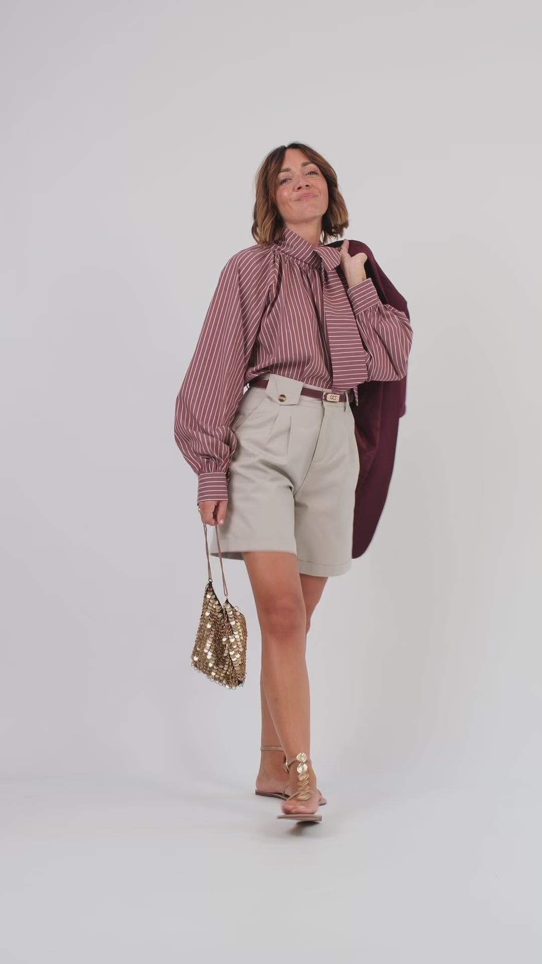 Blusa Plum