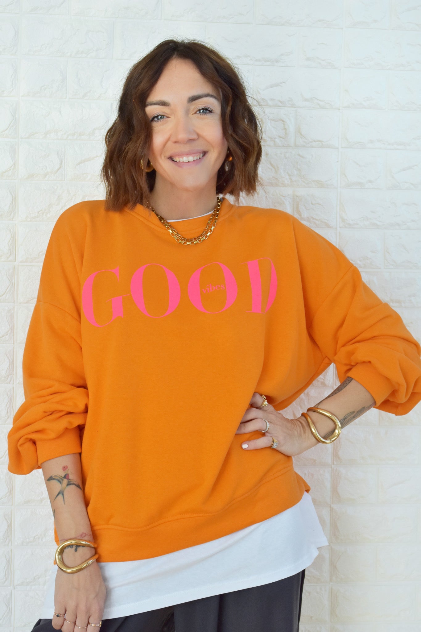 Felpa Good Vibes – Il Camerino Srl