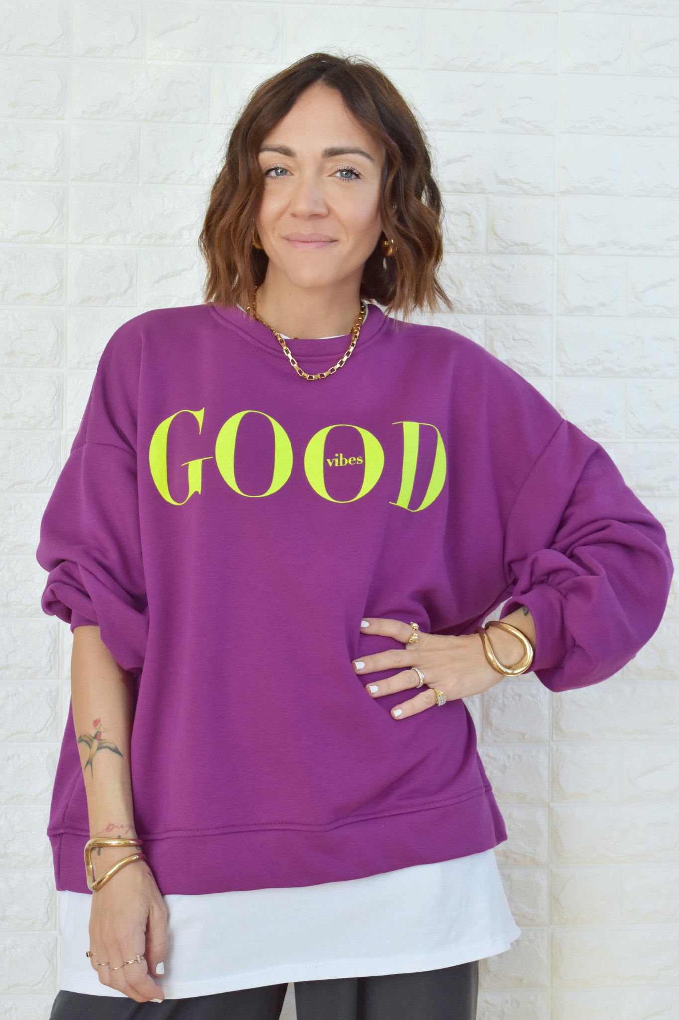 Felpa Good Vibes – Il Camerino Srl