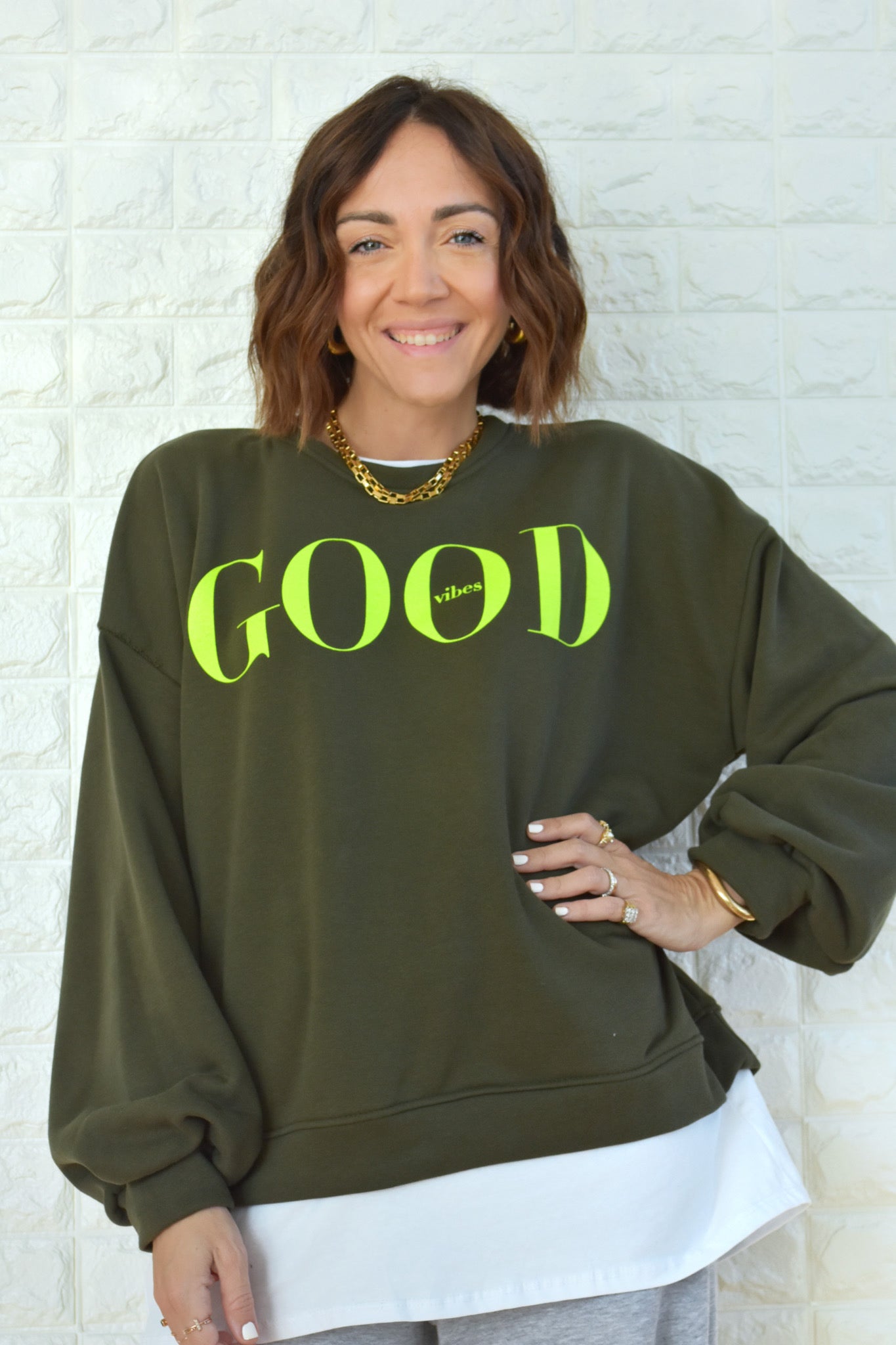 Felpa Good Vibes – Il Camerino Srl