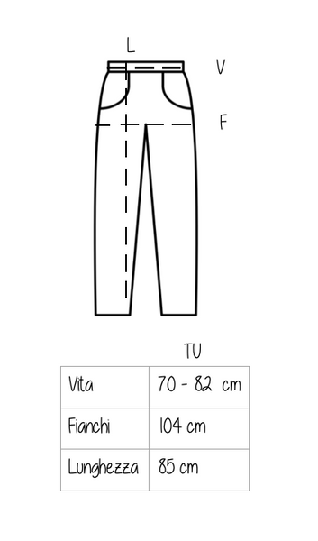 Pantalone Maxi Risvolto