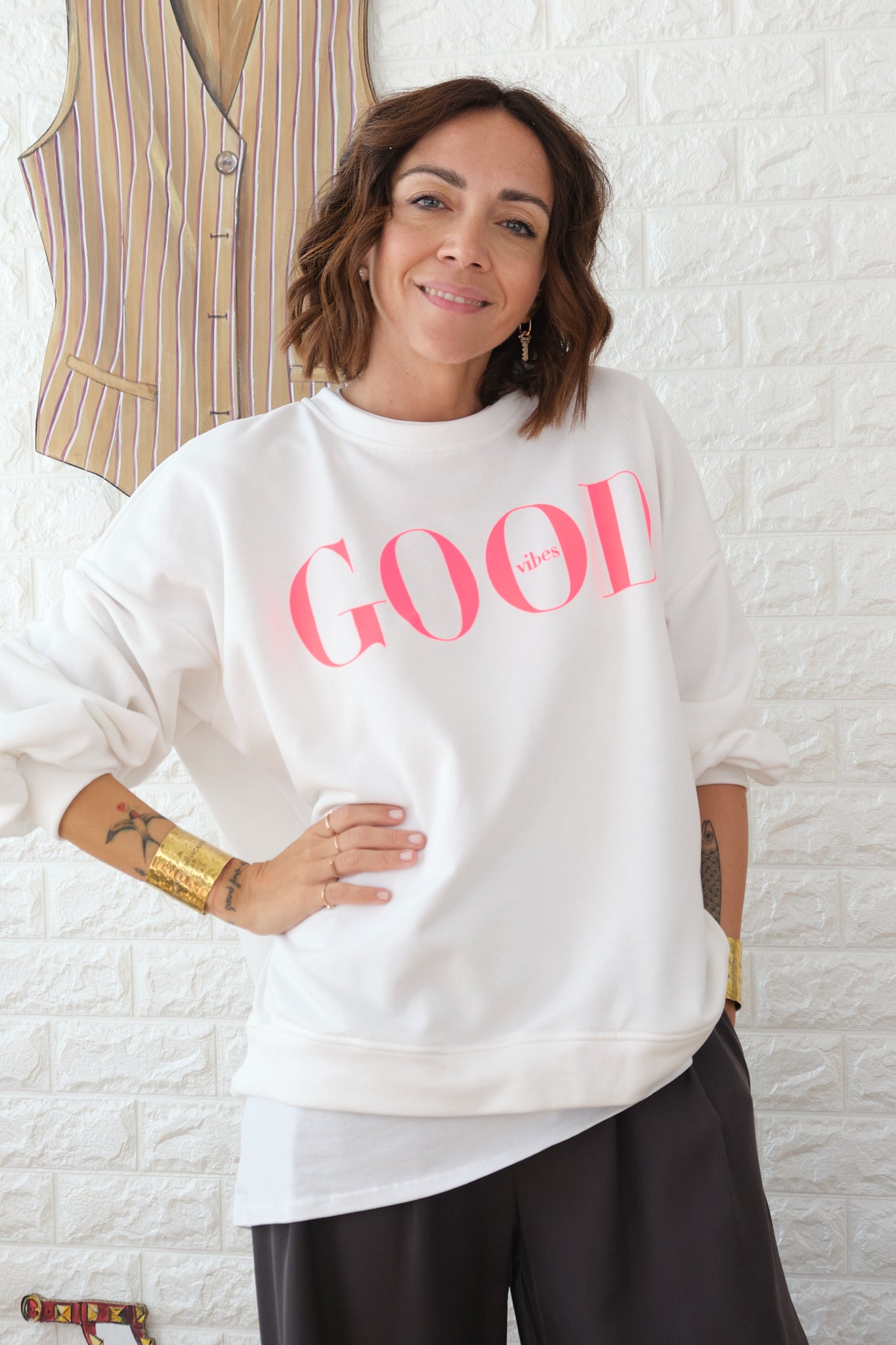 Felpa Good Vibes – Il Camerino Srl